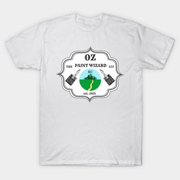 Oz the Paint Wizard T-Shirt by NatureLady